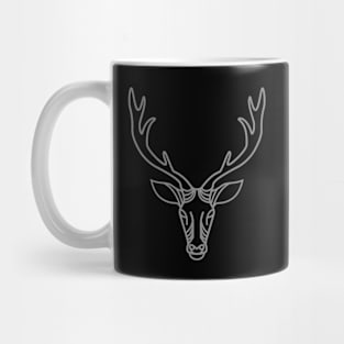 Monoline deer Mug